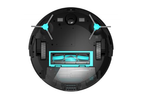 Robot aspirador - CECOTEC Conga 7490 Immortal Home Genesis, 300 W, 100 min,  33 dB(A), Black