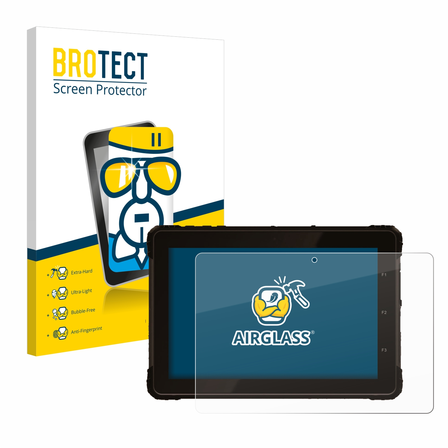 BROTECT Airglass klare Schutzfolie(für UT56 Stonex Rugged Tablet)