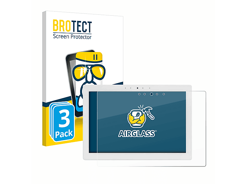 BROTECT 3x Airglass klare Schutzfolie(für Control 4 T4 8\