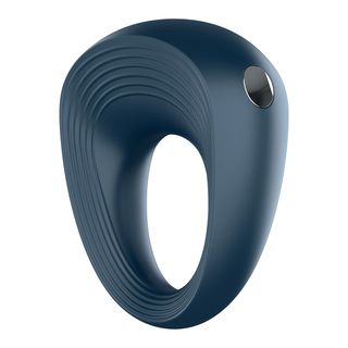 Masturbador - SATISFYER Power Ring, Silicone, 10 velocidades, Azul