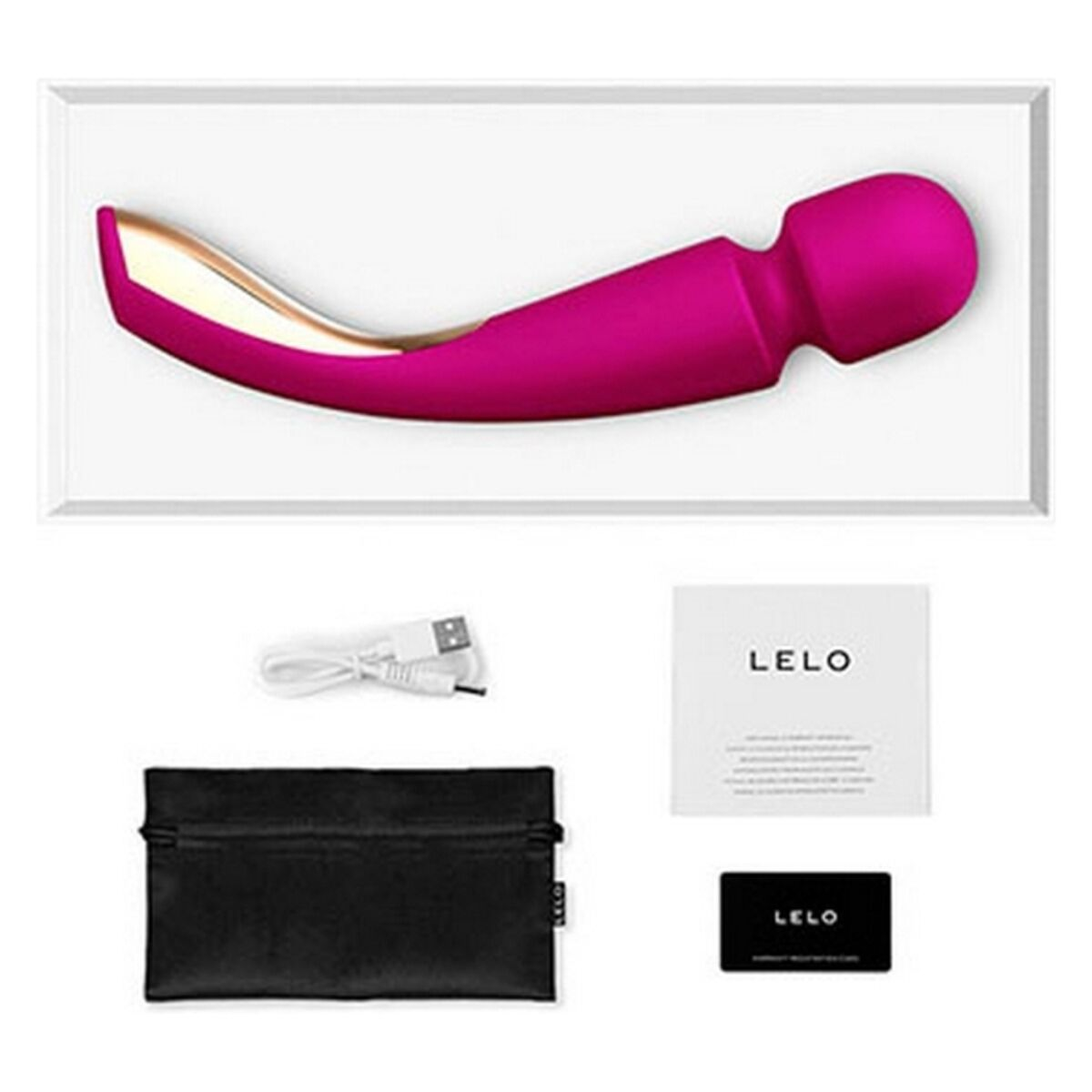 LELO LELO Smart Wand wand-massager Pink 2 - - Groß