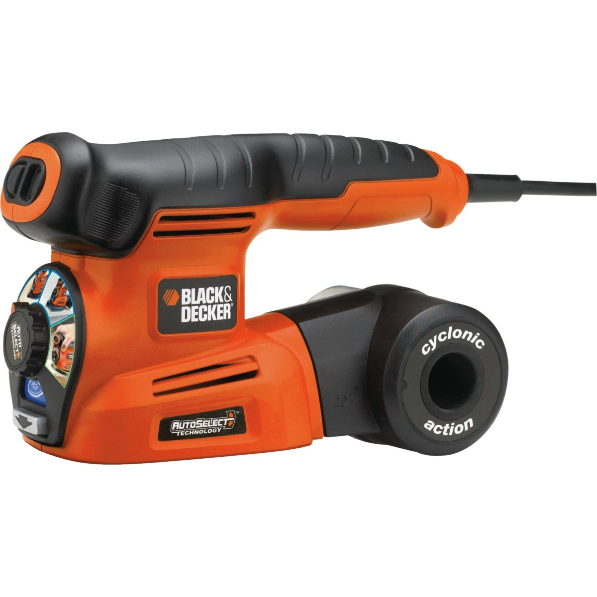 BLACK+DECKER KA280-QS Mehrpad-Schleifgerät - 220 W, Schwarz