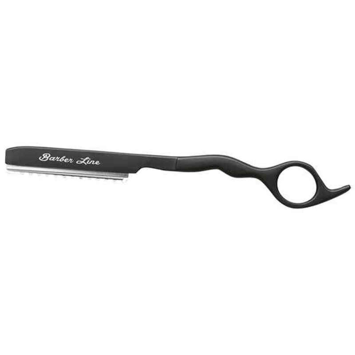 Schwarz LINE EUROSTIL Rasiermesser, BARBER