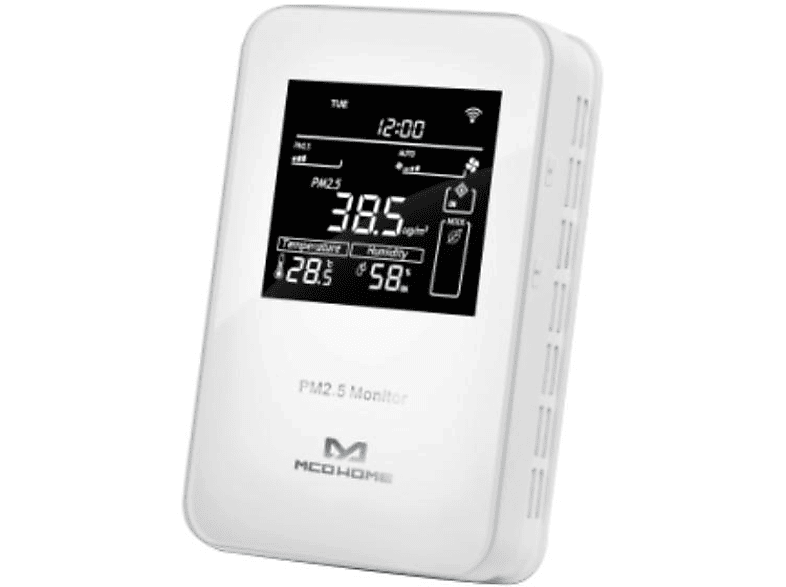 HOME MCO Luftqualitätsmonitor Sensor, Z-Wave+ Weiß