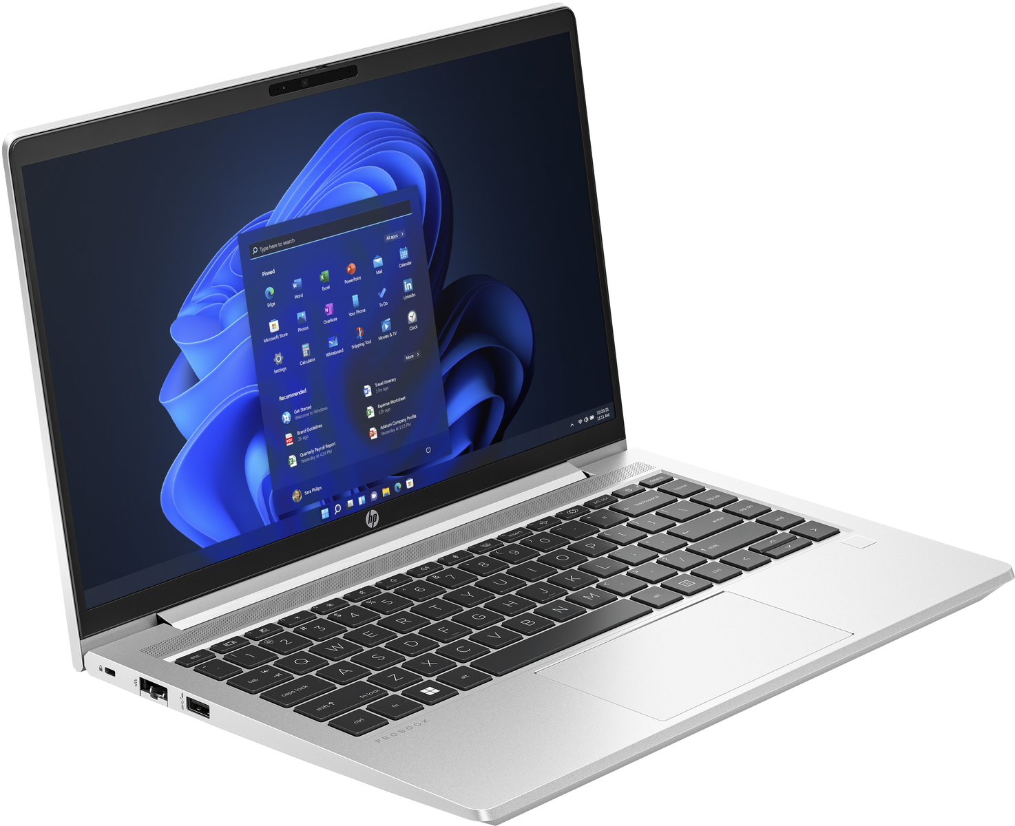 Prozessor, HP Zoll i7 ProBook TB 1 440 RAM, Notebook mit GB Display, 14 Silber SSD, Intel® G10, Intel, Core™ 32