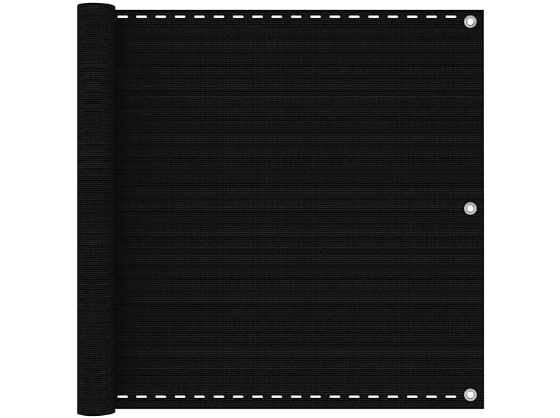 VIDAXL 311034 Sichtschutz, Schwarz