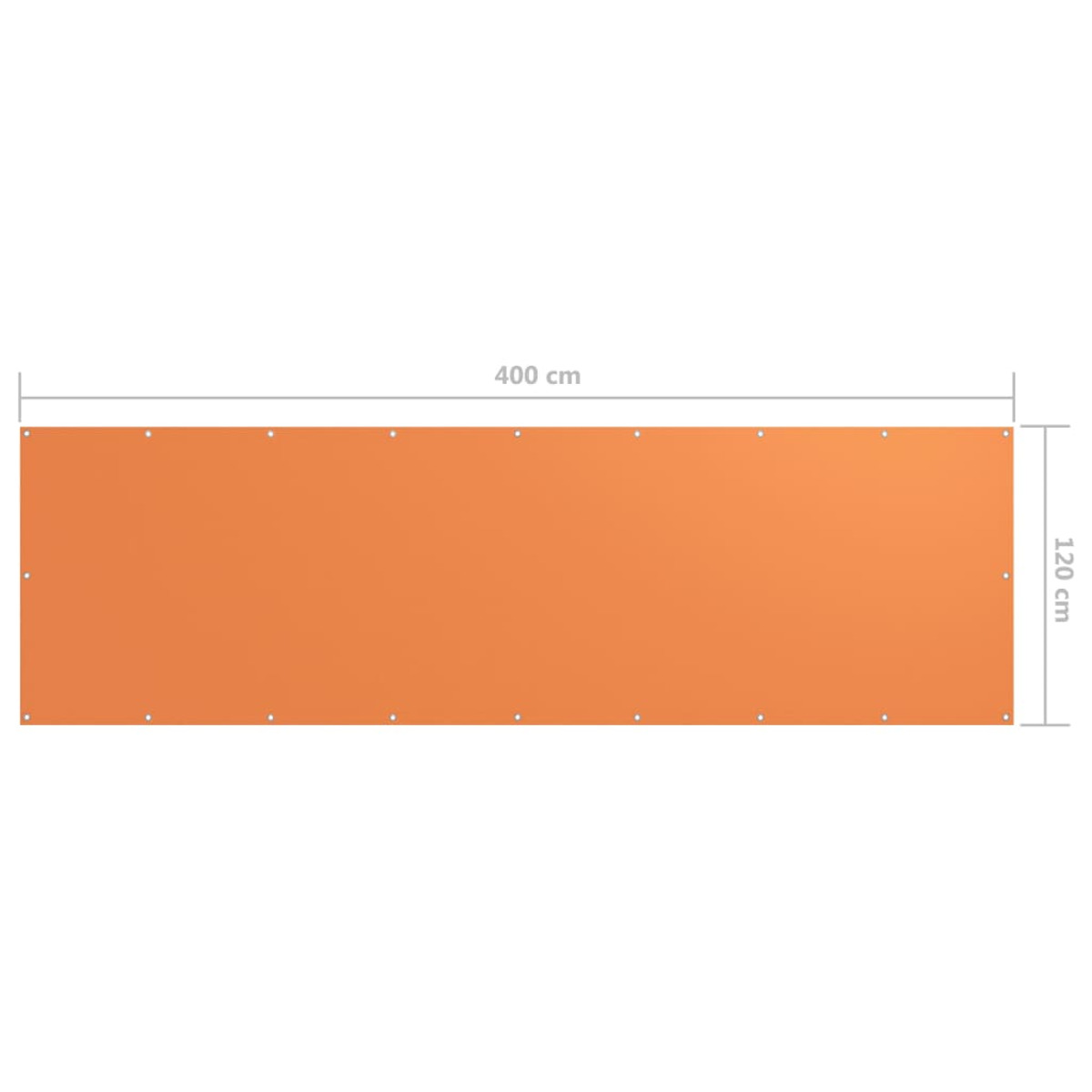 Sichtschutz, VIDAXL 135053 Orange