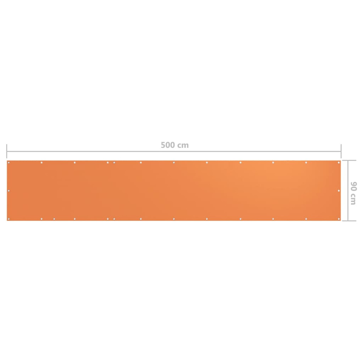 VIDAXL Sichtschutz, Orange 135050