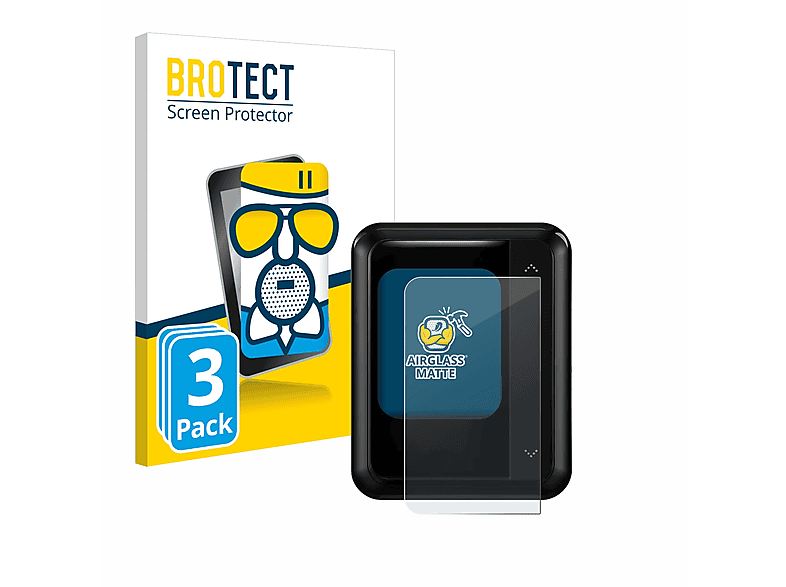 BROTECT 3x Airglass Ikko Schutzfolie(für ActiveBuds) matte