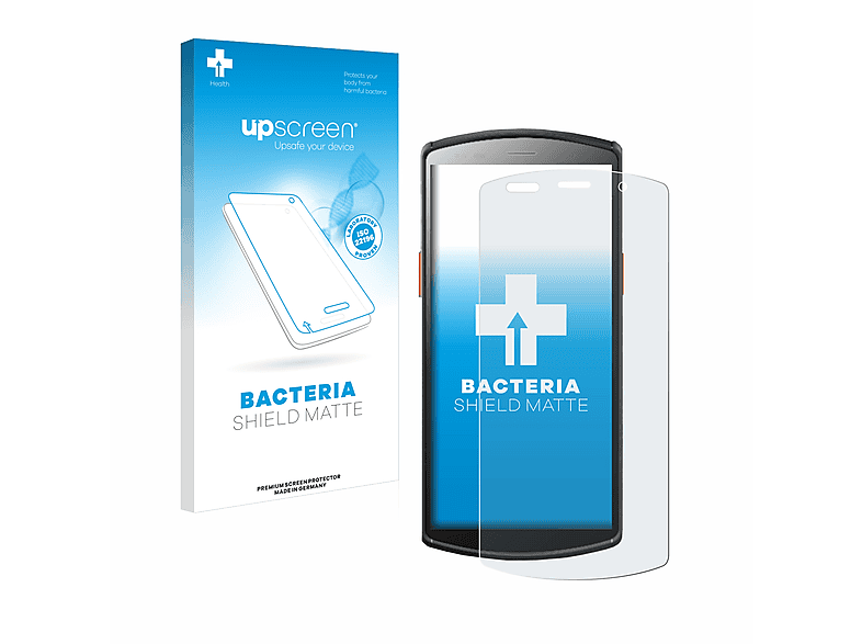UPSCREEN entspiegelt antibakteriell Fieldbook Schutzfolie(für F57G2) matte