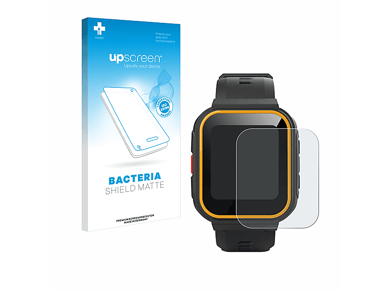 UPSCREEN antibakteriell entspiegelt matte Schutzfolie(für RugGear -SW) | Smartwatch Schutzfolien & Gläser