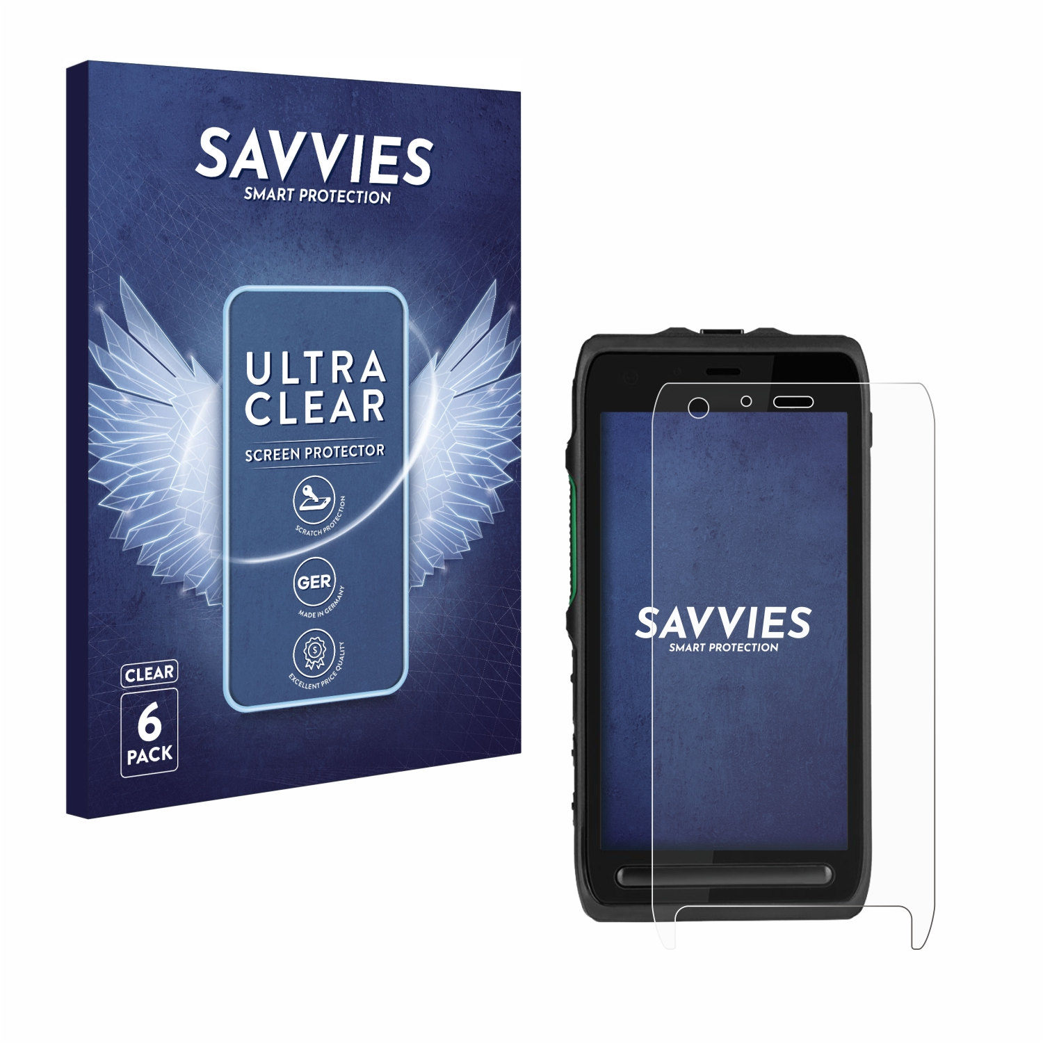 L11) Schutzfolie(für Motorola SAVVIES klare LEX 6x