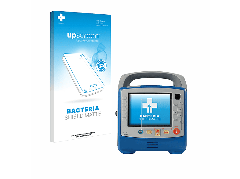 UPSCREEN antibakteriell Schutzfolie(für X-Series CPR) matte Medical ZOLL entspiegelt