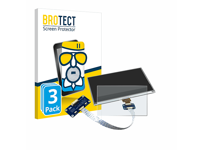 BROTECT HAT for E-Ink RP Airglass 7.5\