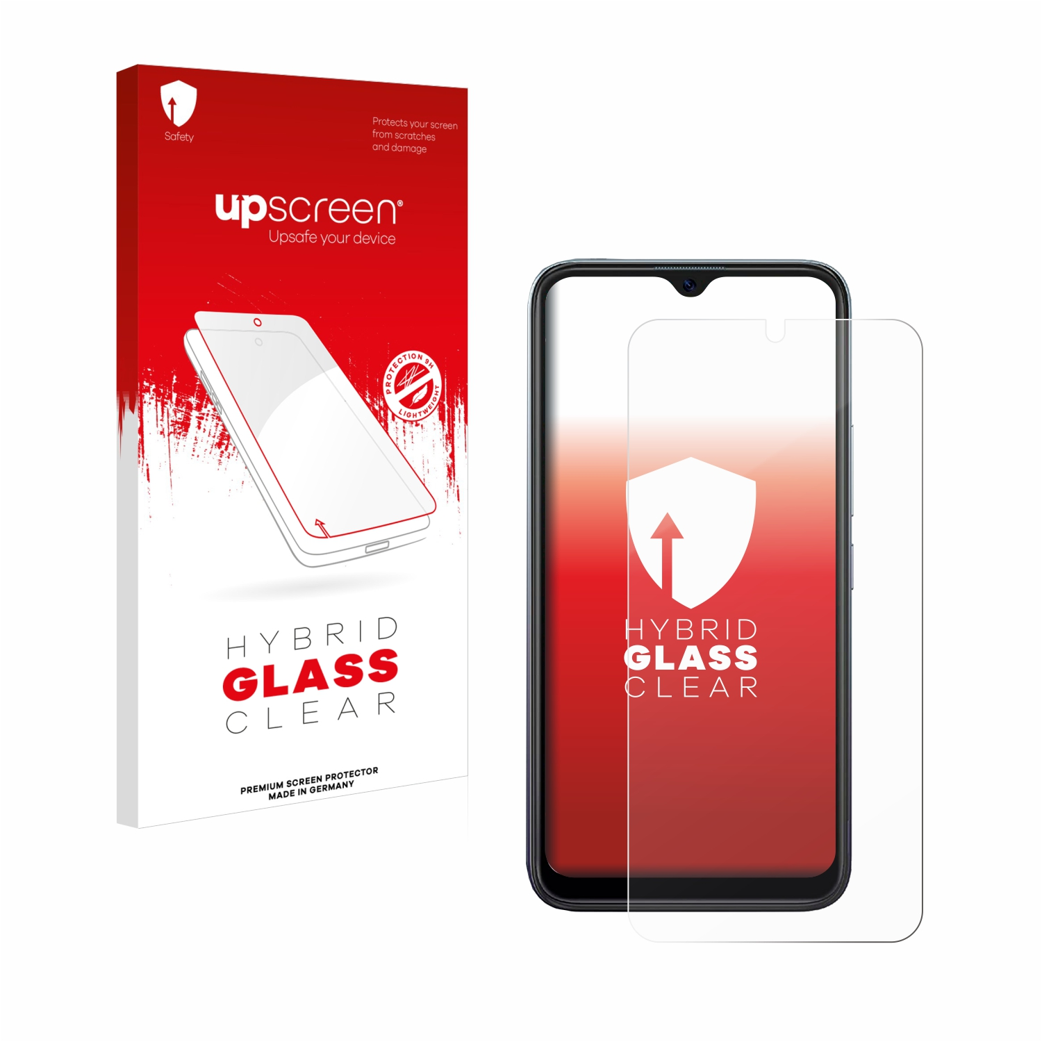 UPSCREEN klare Schutzfolie(für L6006) Itel