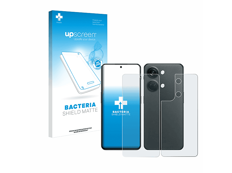 5G) Schutzfolie(für Nord OnePlus UPSCREEN entspiegelt 3 matte antibakteriell