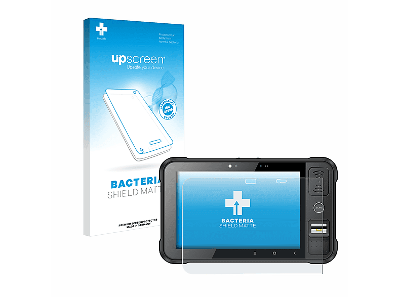 UPSCREEN antibakteriell entspiegelt matte Schutzfolie(für Chainway P80 RFID Tablet)