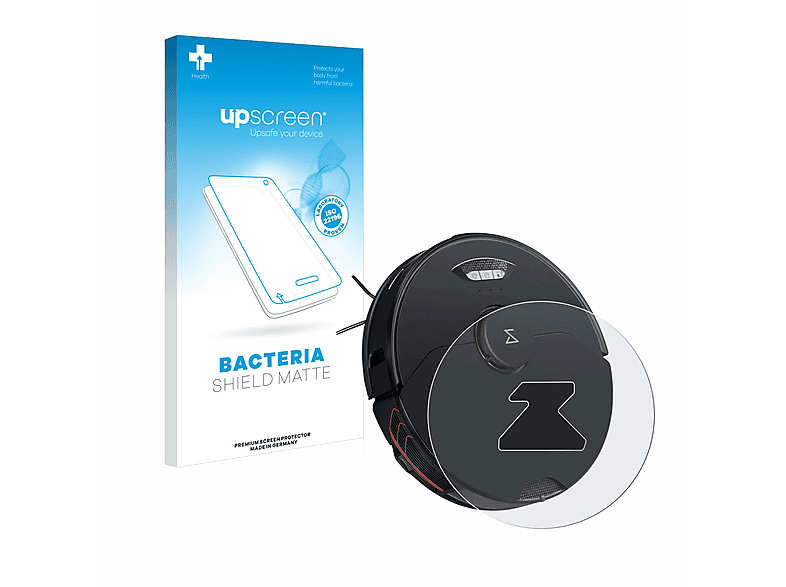 UPSCREEN antibakteriell entspiegelt matte Schutzfolie(für weißes Lidar S7 (nur Modell)) Sensor Roborock MaxV