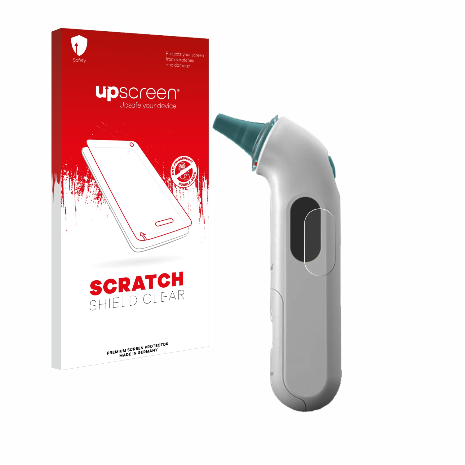 UPSCREEN Braun ThermoScan klare Schutzfolie(für Kratzschutz 3)