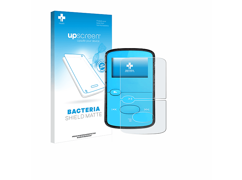 UPSCREEN antibakteriell entspiegelt matte Schutzfolie(für SanDisk Clip Jam)