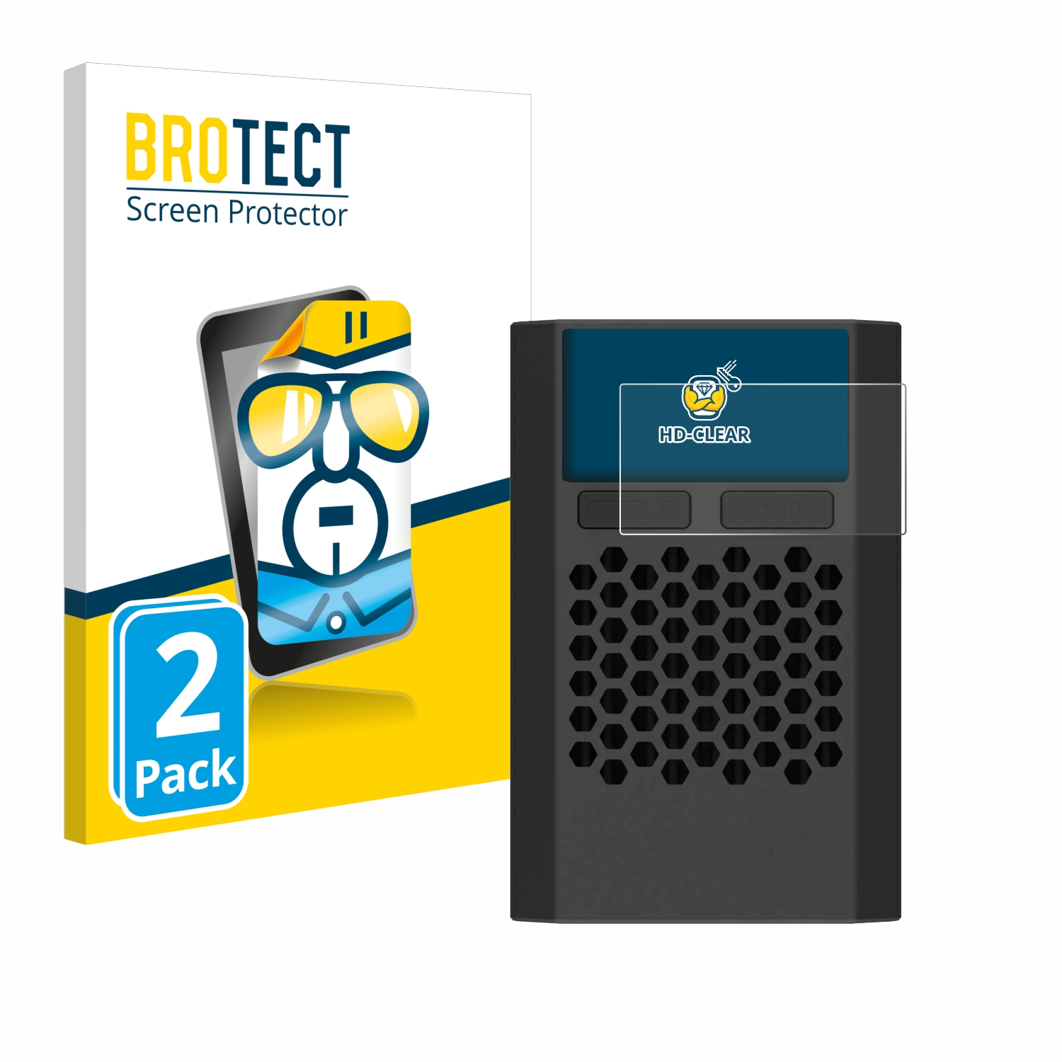 klare BROTECT Schutzfolie(für ISDT 2x PD60)