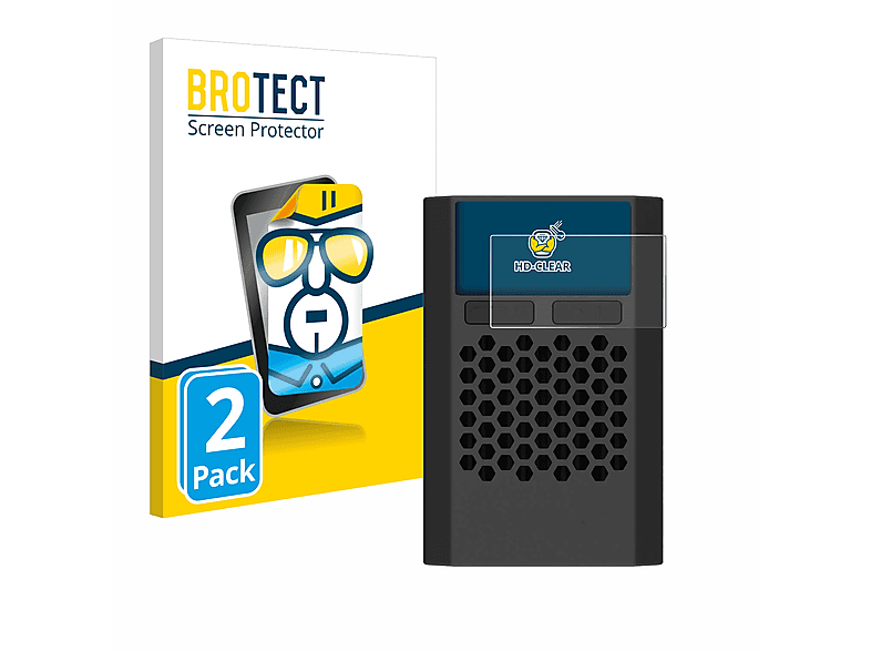 BROTECT 2x klare Schutzfolie(für ISDT PD60)