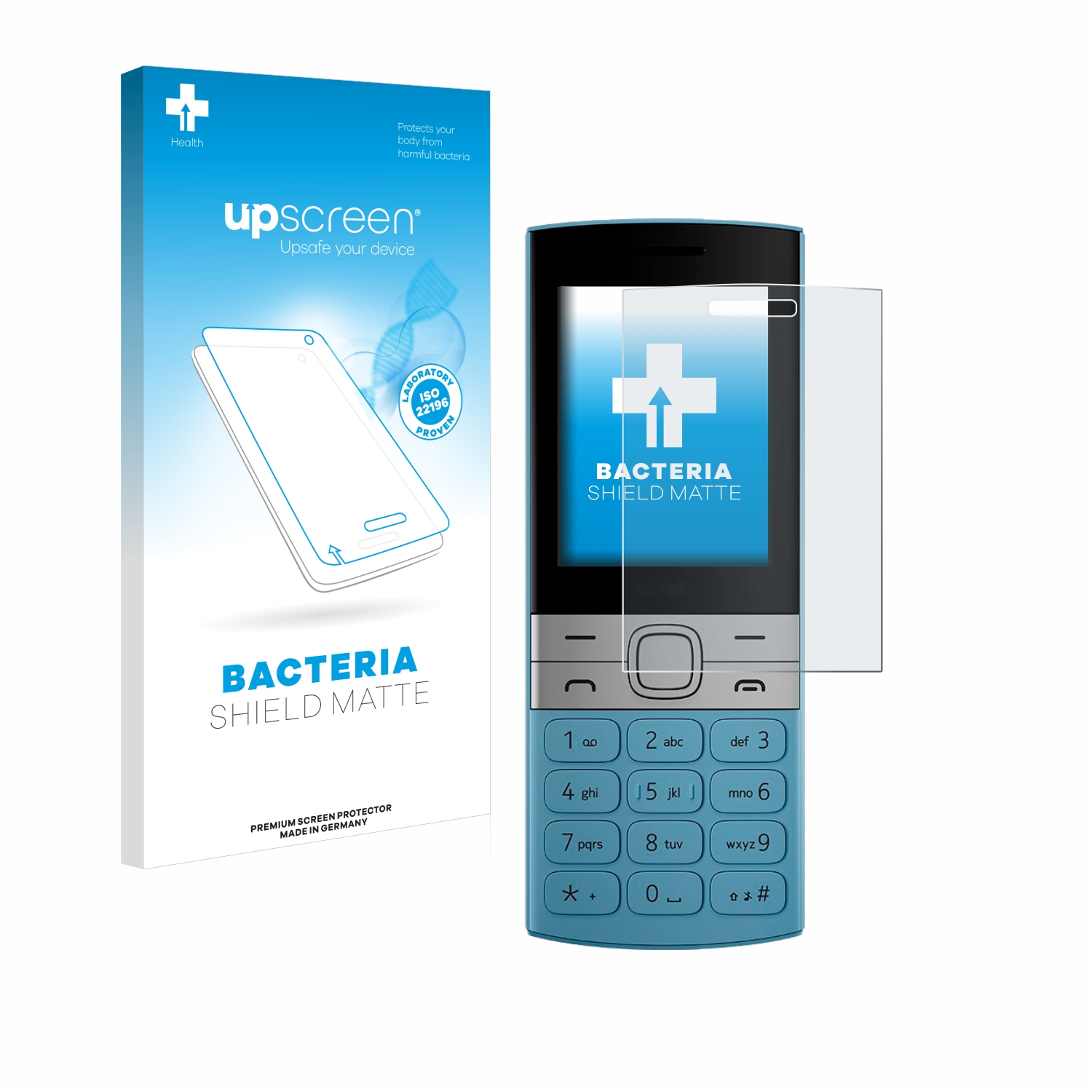 antibakteriell matte Schutzfolie(für 150 UPSCREEN (2023)) entspiegelt Nokia