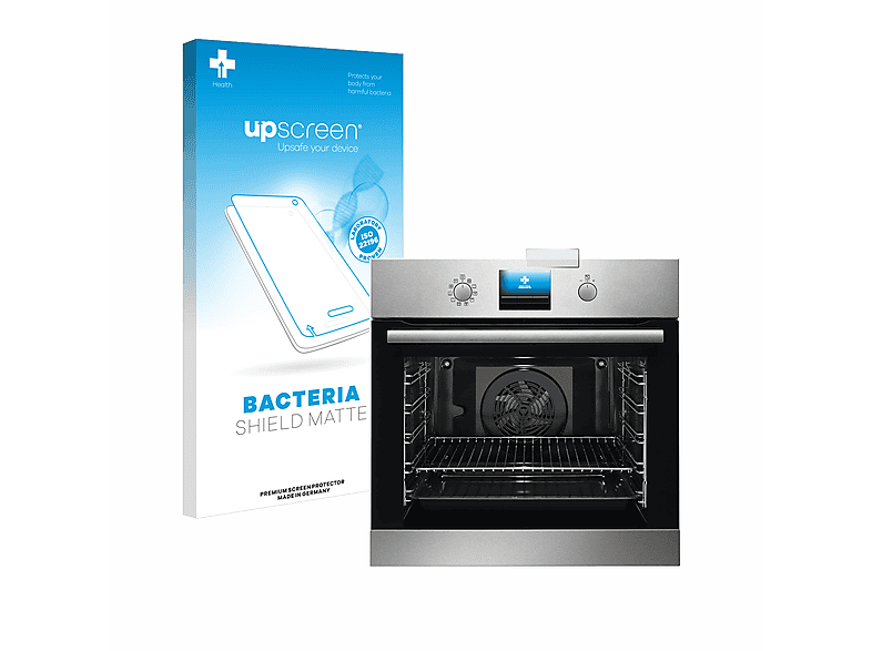 UPSCREEN antibakteriell entspiegelt matte Schutzfolie(für AEG Einbaubackofen Serie 6000 BPS33102ZM)
