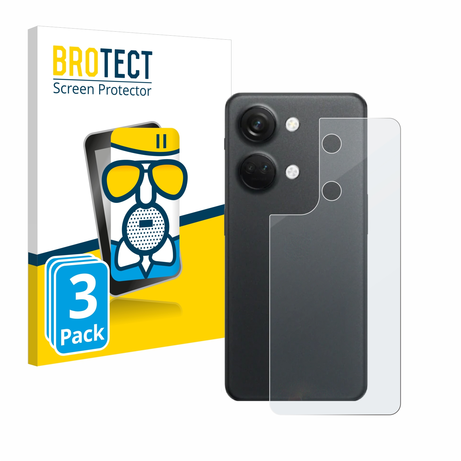 OnePlus matte BROTECT 3 Airglass Nord 3x 5G) Schutzfolie(für