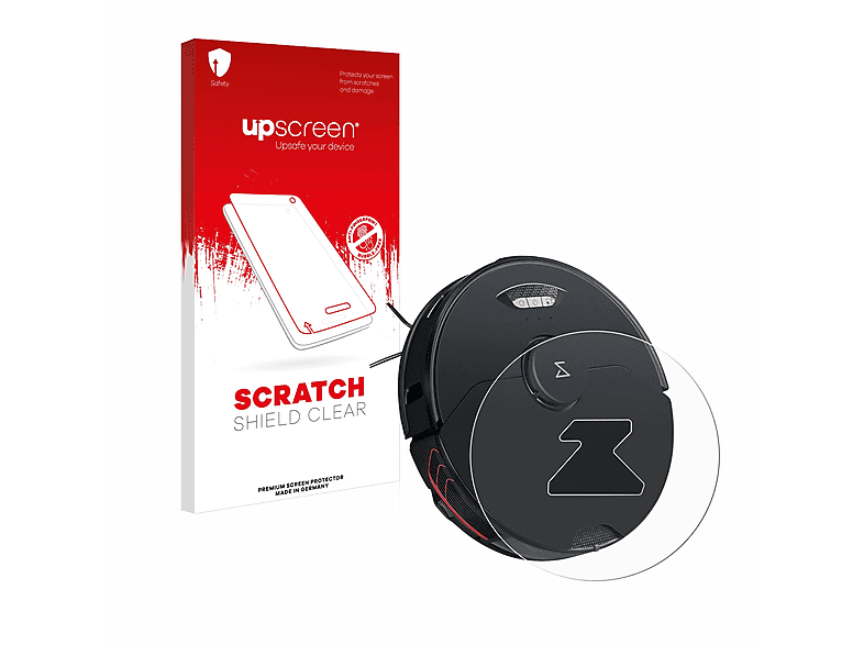 UPSCREEN Schutzfolie(für S7 klare Lidar Sensor Roborock weißes MaxV (nur Modell)) Kratzschutz