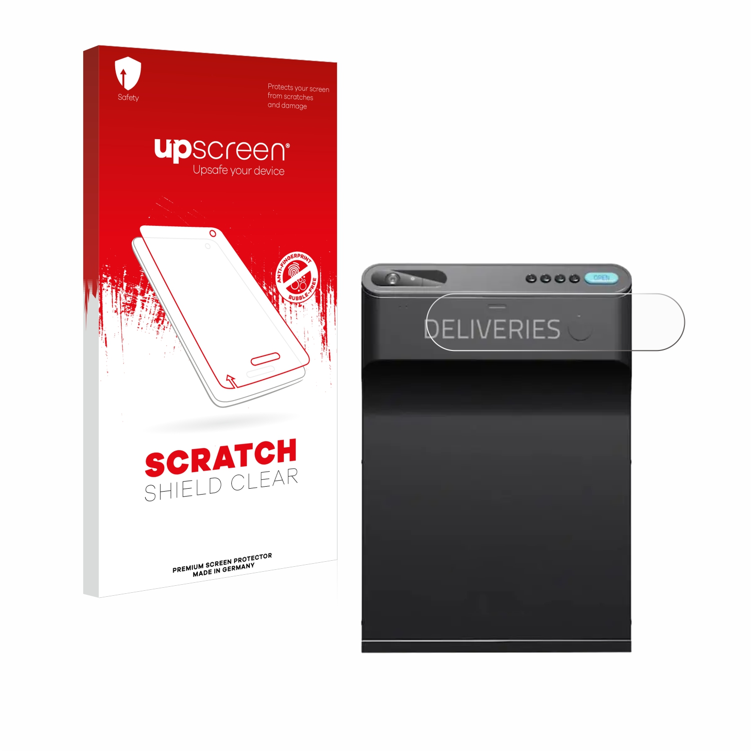 UPSCREEN Kratzschutz klare SmartDrop) eufy Schutzfolie(für