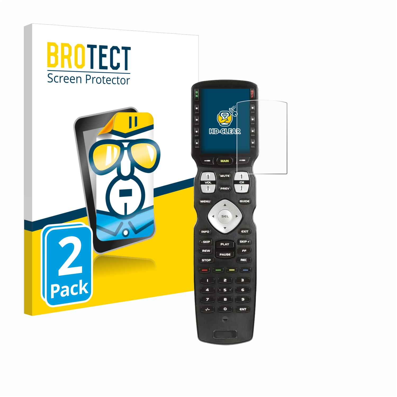 Remote URC BROTECT Schutzfolie(für Universal MX990) 2x klare