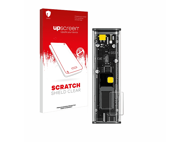 UPSCREEN Kratzschutz klare Schutzfolie(für Shargeek 100W STM2-2) Storm2