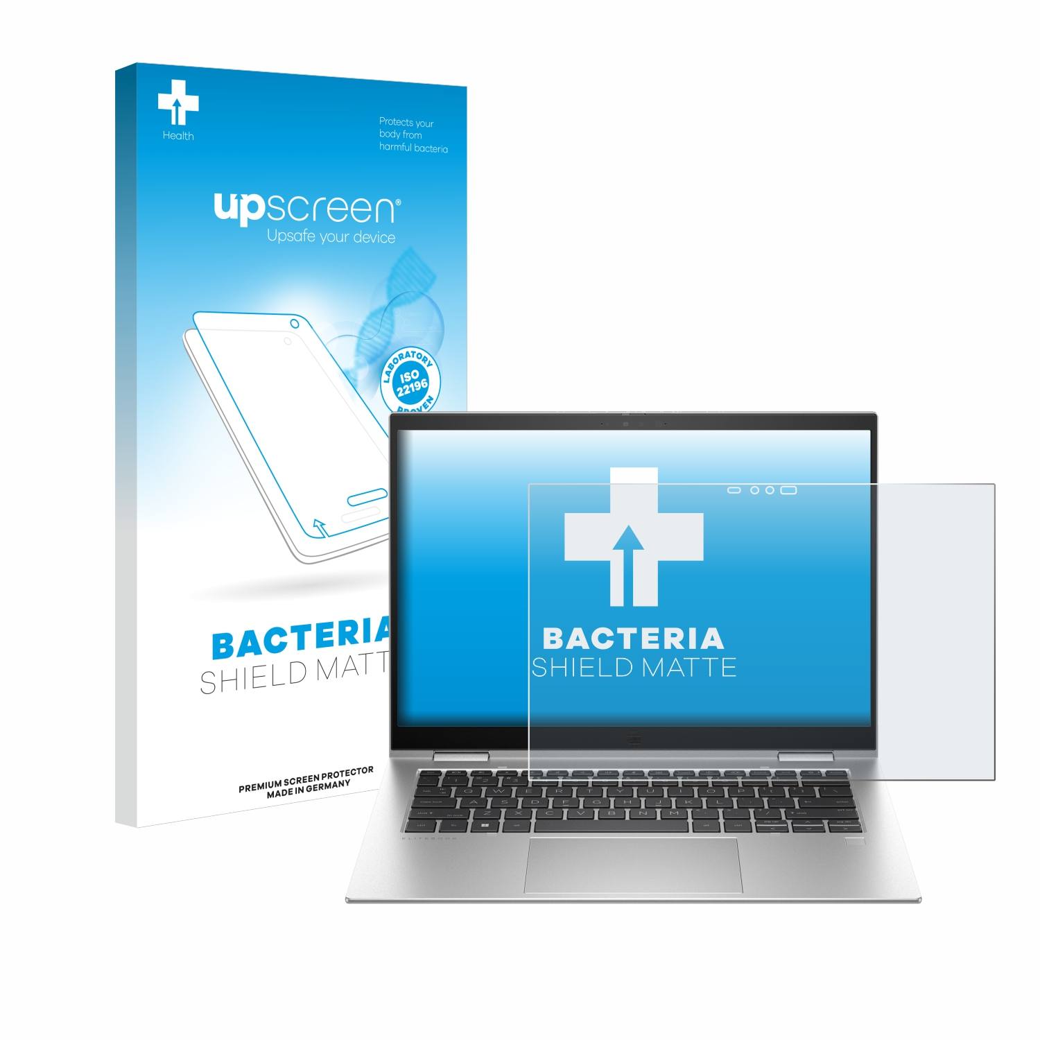 1040 UPSCREEN HP antibakteriell G10) EliteBook x360 matte entspiegelt Schutzfolie(für