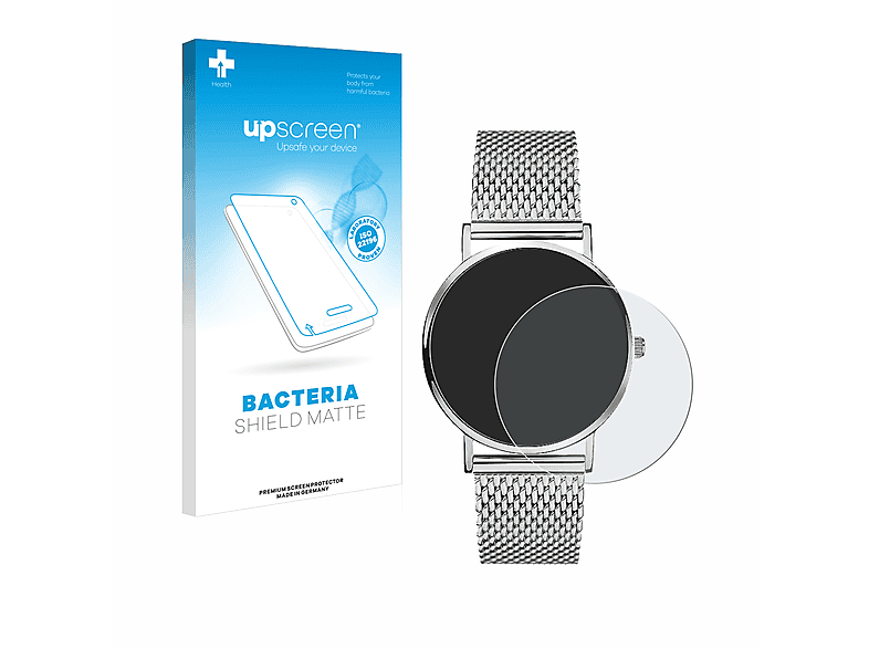 UPSCREEN antibakteriell entspiegelt matte Schutzfolie(für Liebeskind New Case Mesh (34 mm)) | Smartwatch Schutzfolien & Gläser