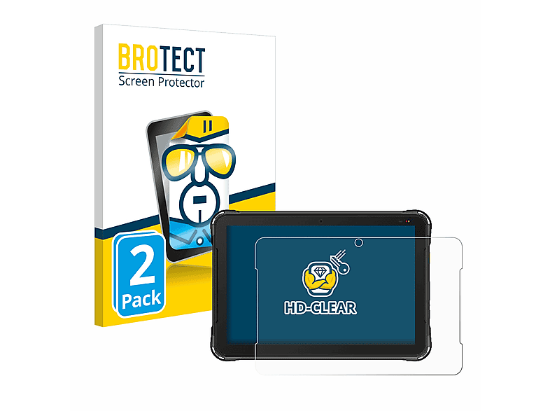 BROTECT 2x klare Schutzfolie(für Tablet) P8100P 10\