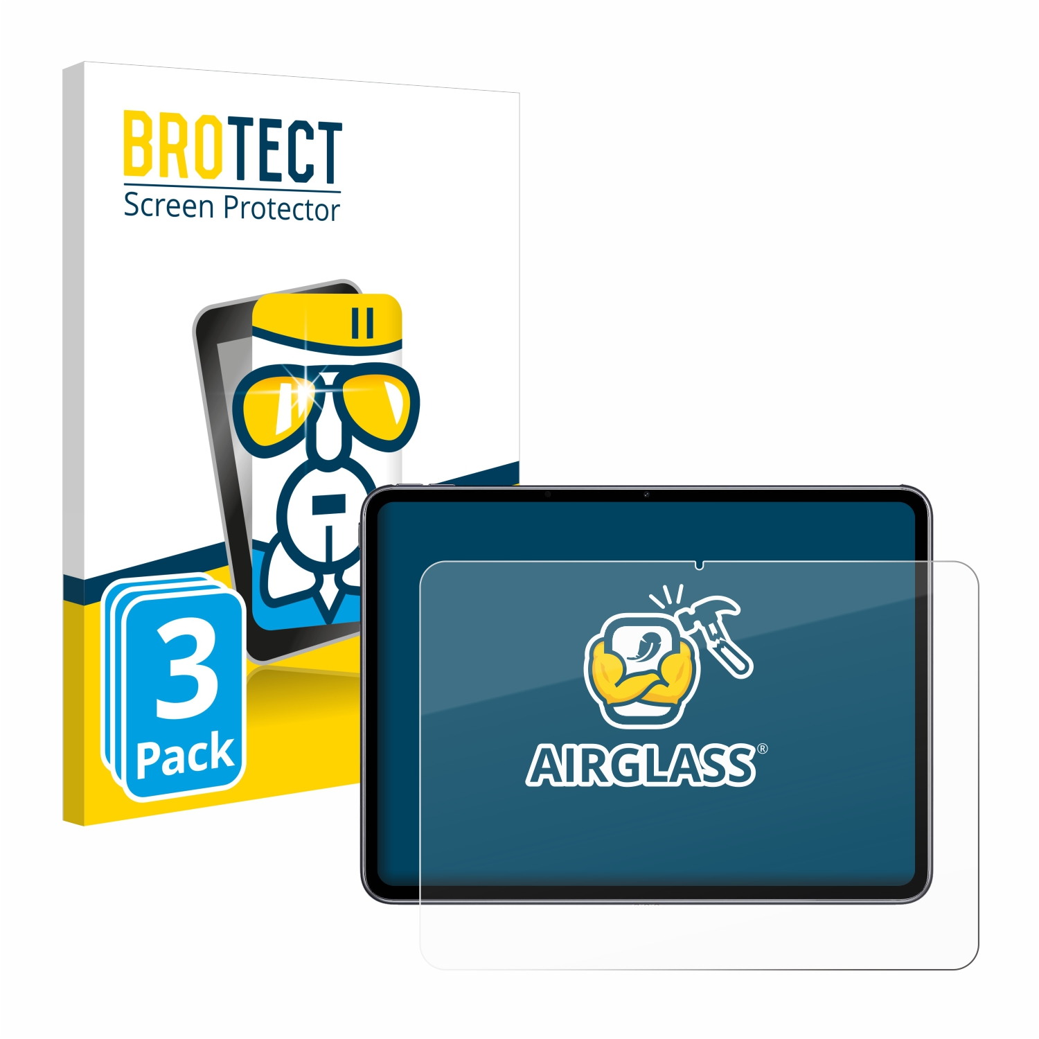 Airglass klare Oppo Pad 3x BROTECT Schutzfolie(für 2)