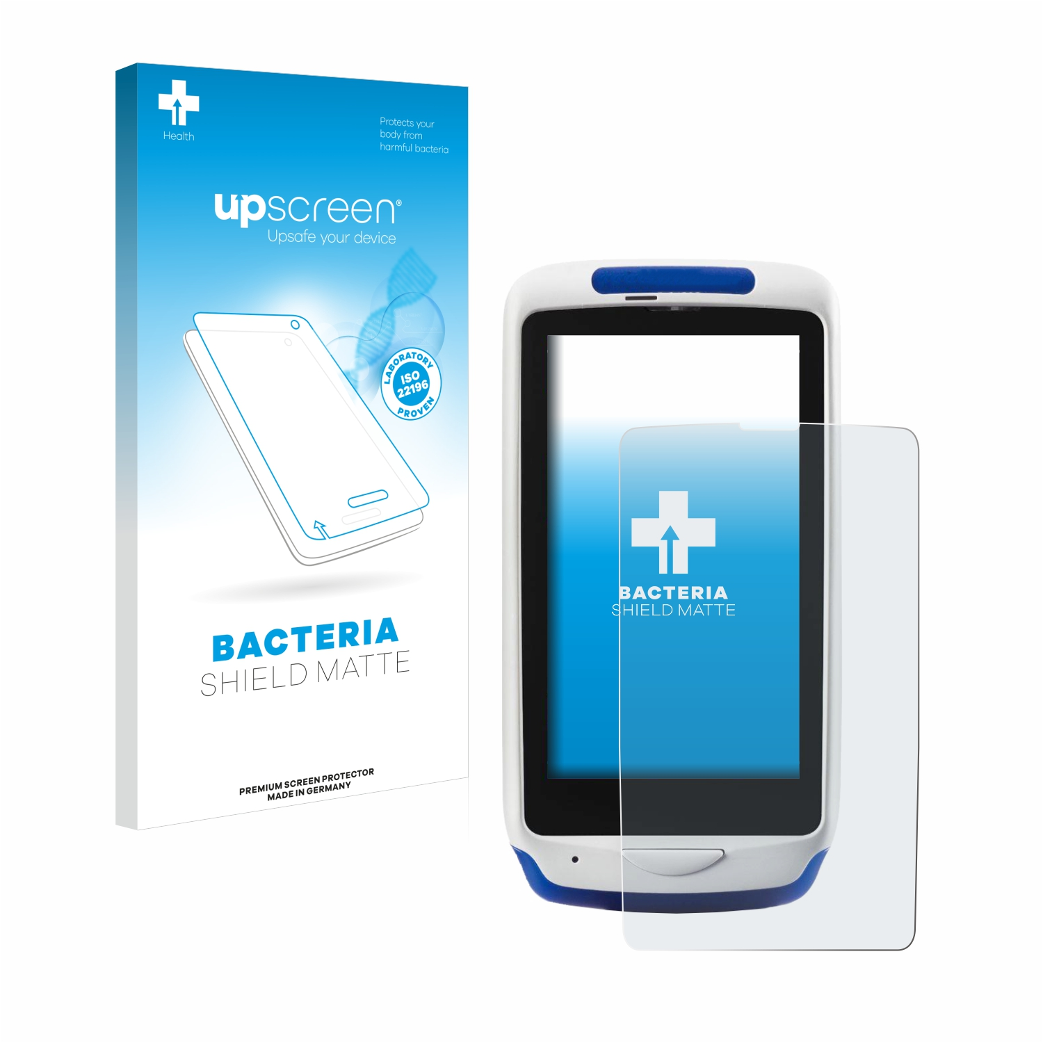 UPSCREEN antibakteriell entspiegelt matte Touch 22) Datalogic Schutzfolie(für Joya