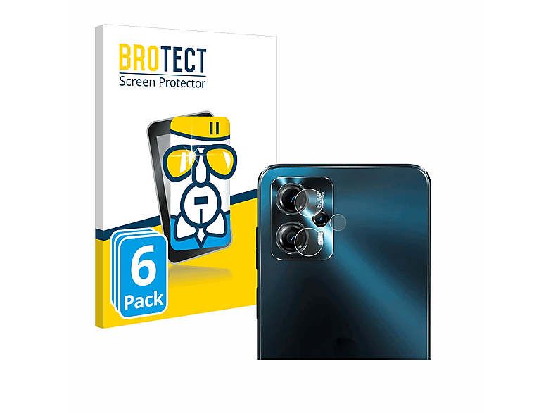 BROTECT 6x Airglass Motorola Schutzfolie(für Moto G13) klare