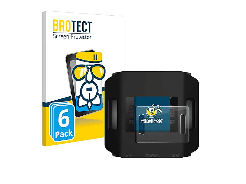 6x Airglass BROTECT ISDT X16) klare Schutzfolie(für