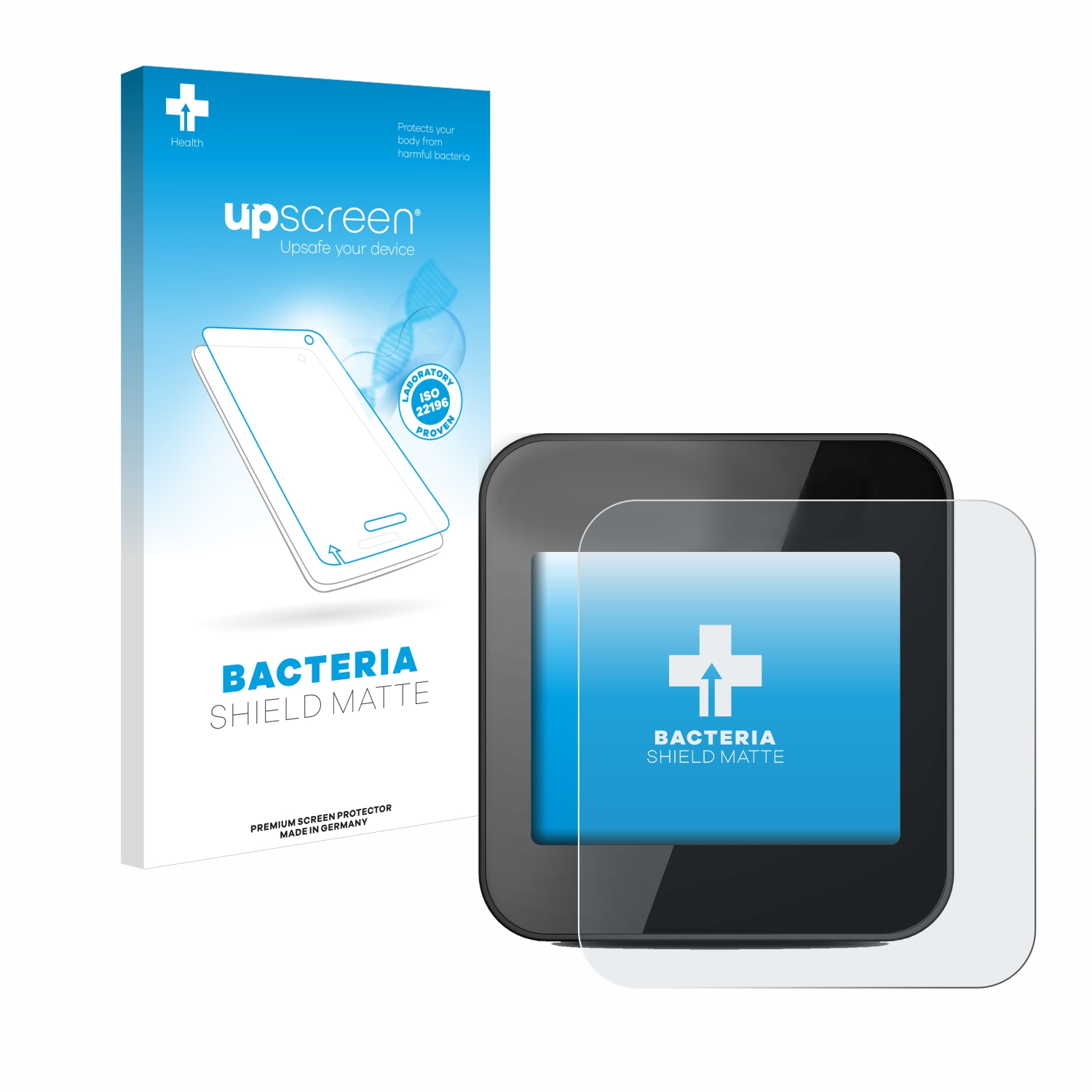 UPSCREEN Cycplus antibakteriell matte G1) GPS Schutzfolie(für entspiegelt