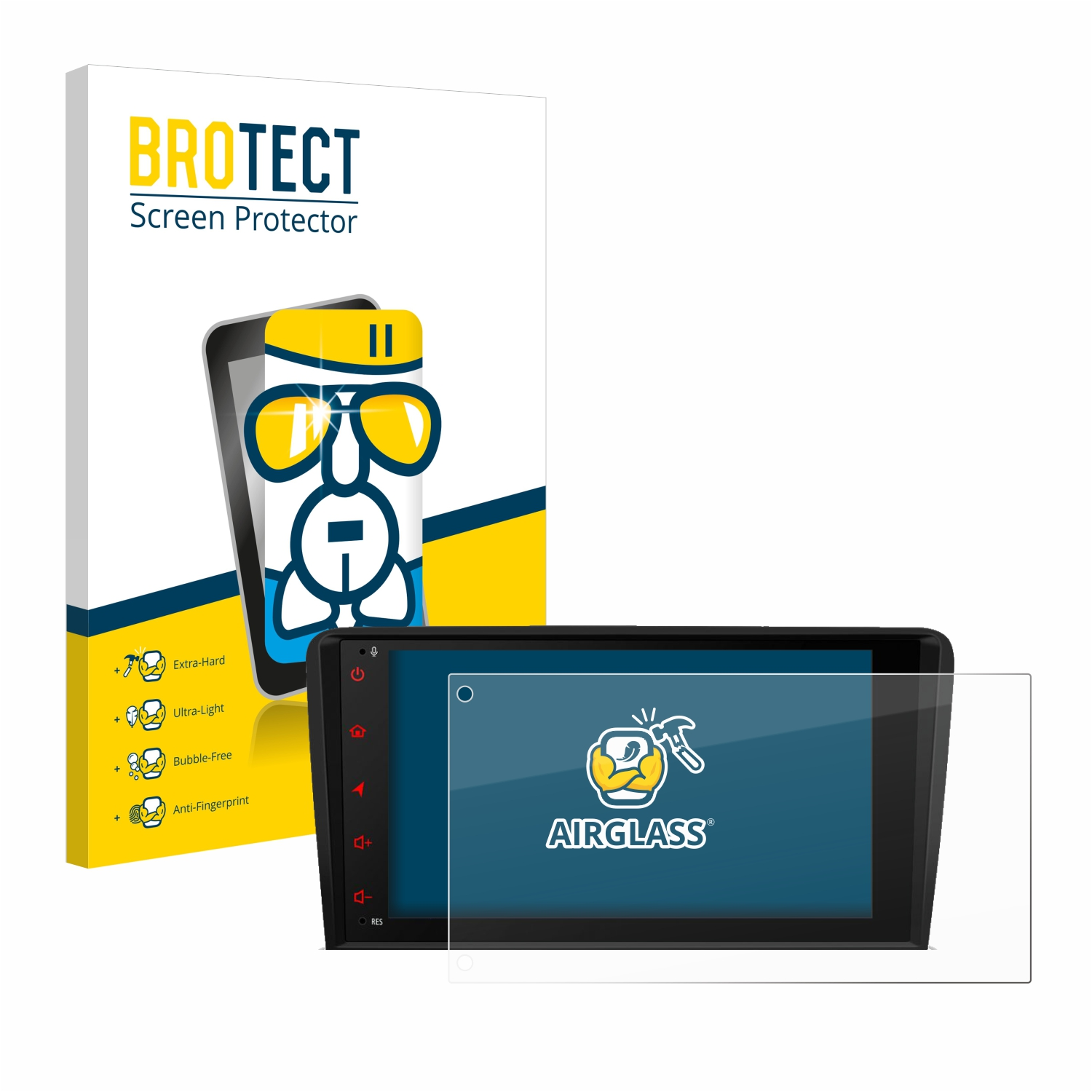 BROTECT PSA80A3AL) Schutzfolie(für Airglass klare XTrons
