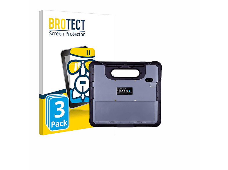 BROTECT 3x Airglass klare Schutzfolie(für Pokini Tab G10)