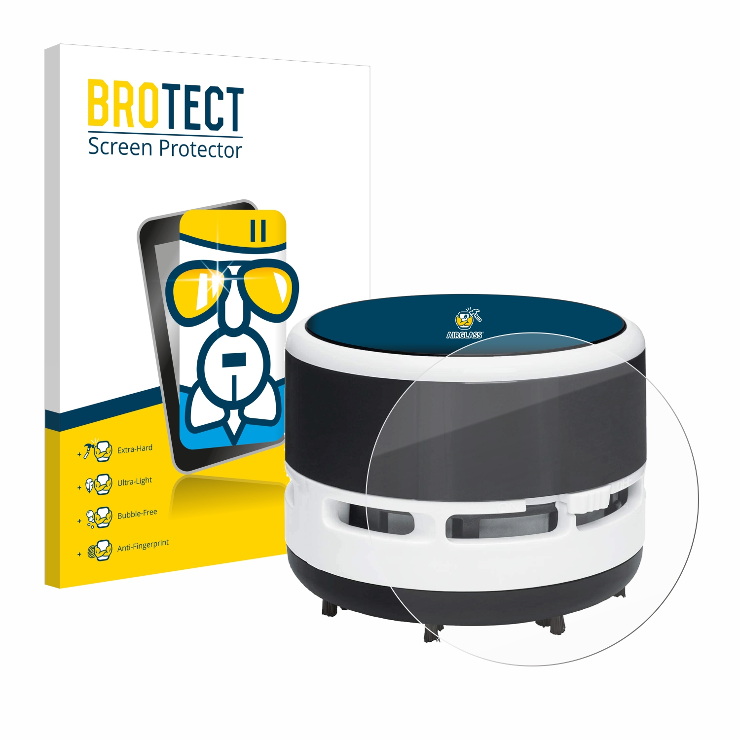 BROTECT Airglass klare Schutzfolie(für PA105) Peach Mini Vacuum Cleaner