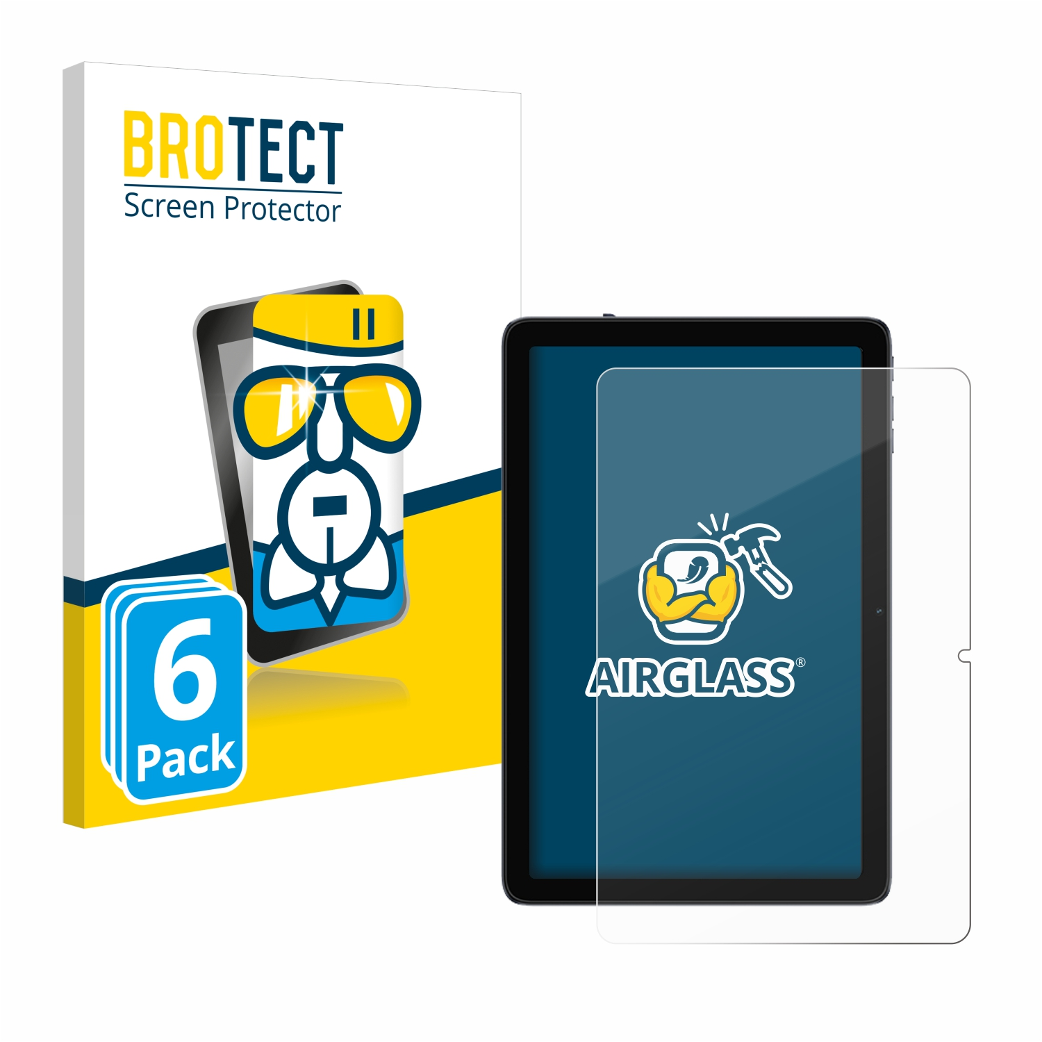 Umidigi BROTECT Tab) Airglass 6x Schutzfolie(für G3 klare