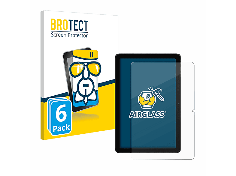 BROTECT 6x Airglass klare Schutzfolie(für G3 Tab) Umidigi