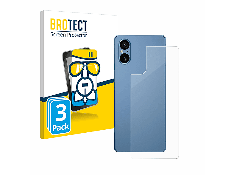 Airglass 5 V) Schutzfolie(für klare Sony 3x BROTECT Xperia
