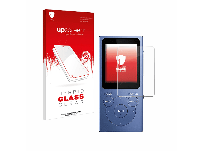 UPSCREEN klare Schutzfolie(für Sony Walkman NW-E394)