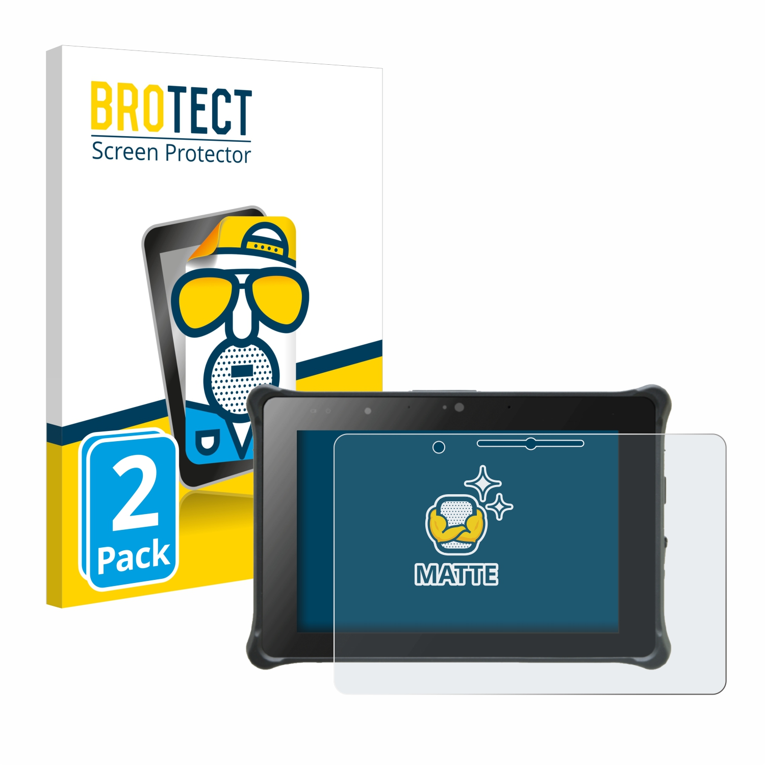 Durabook matte 2x BROTECT R8 Tablet) Schutzfolie(für