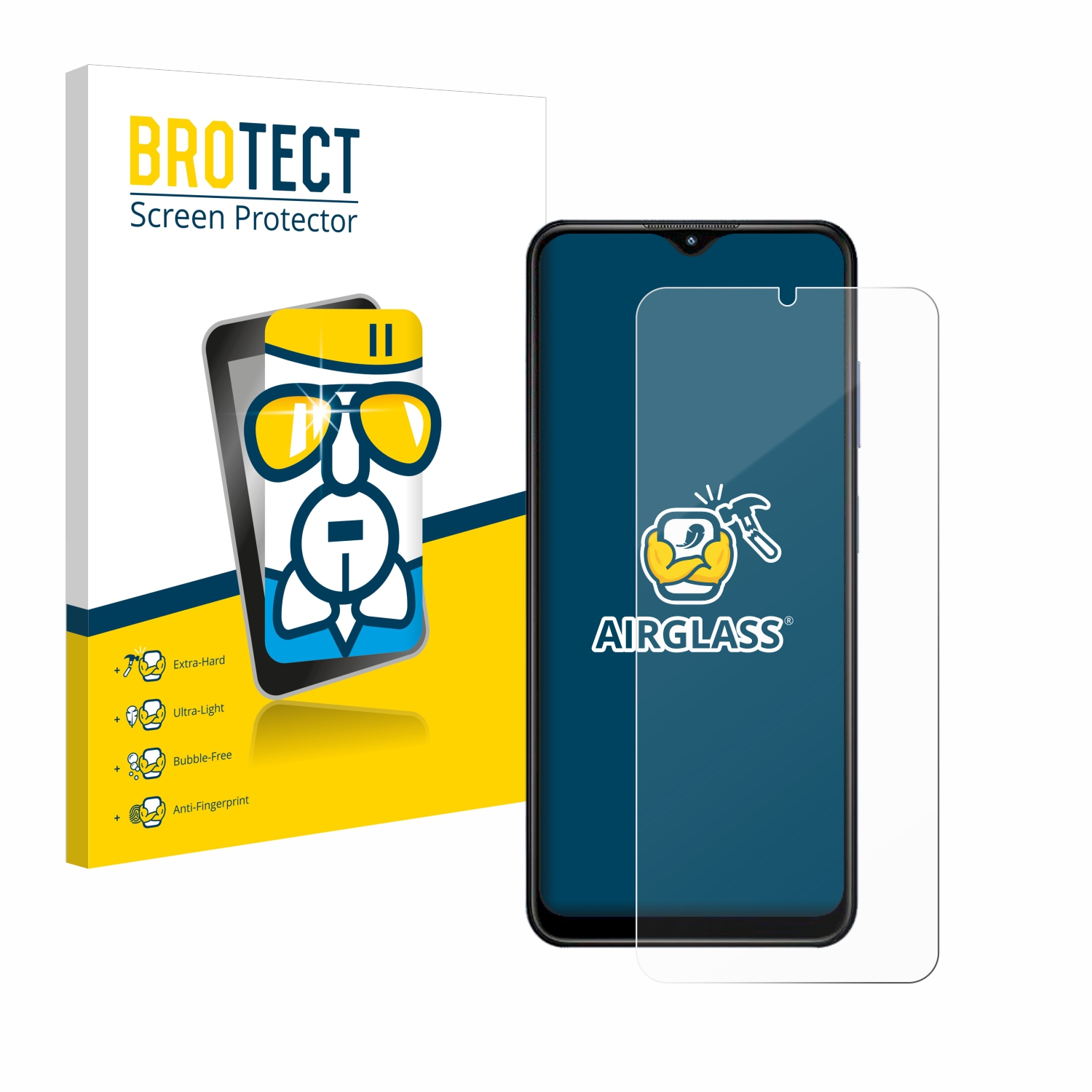 G310) BROTECT klare Schutzfolie(für Airglass Nokia